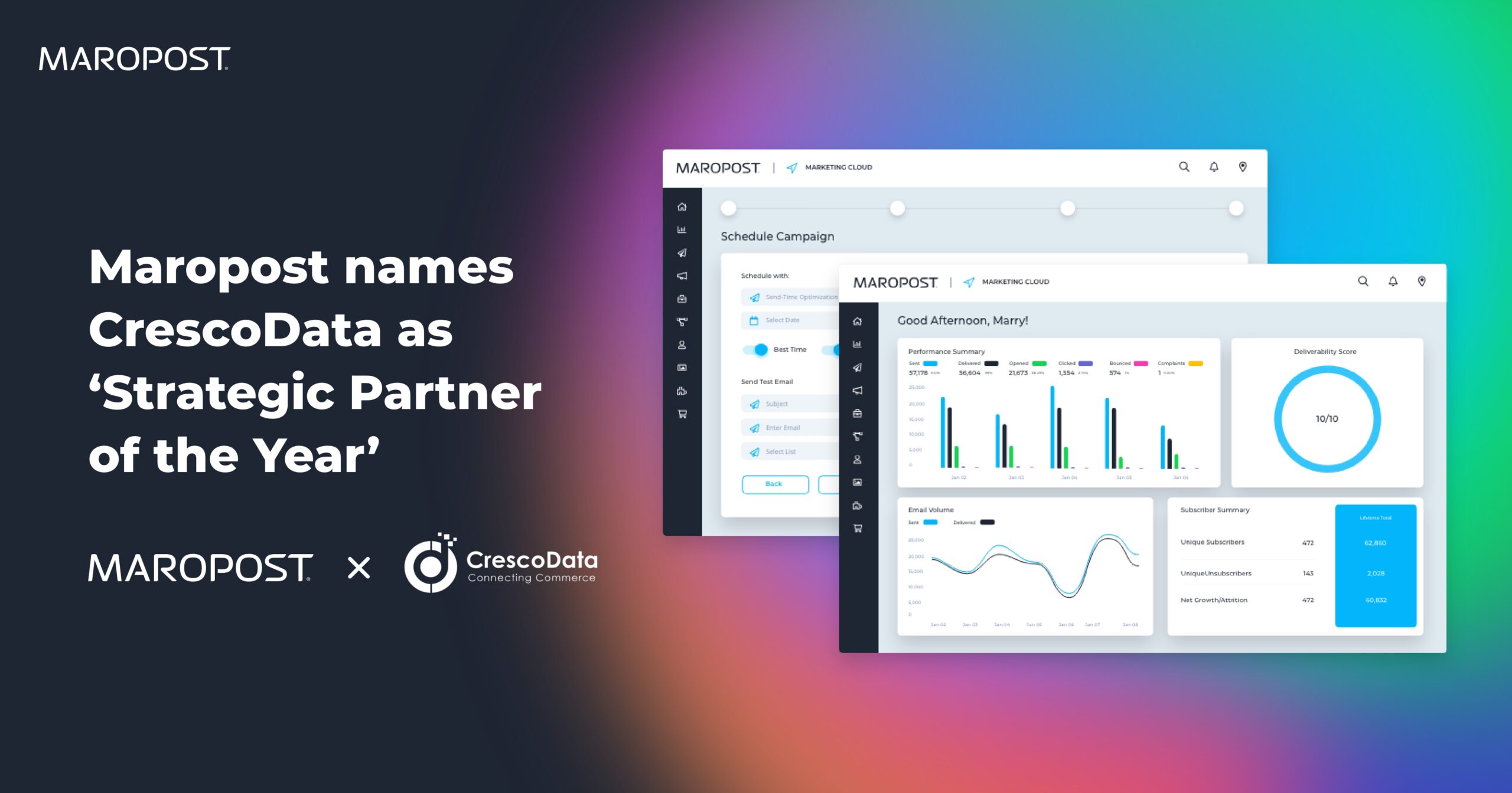 Maropost names CrescoData as 'Strategic Partner of the Year'